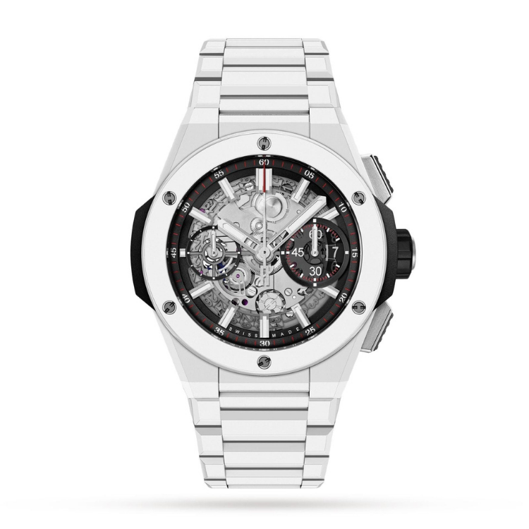 Novaris Fusion 42 – White Skeleton Dial | White Composite Case