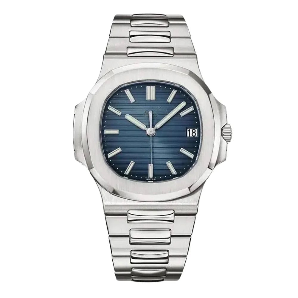 Valmont Horizon 41 – Blue Gradient Dial | Integrated Steel Bracelet