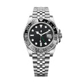 Imperium Atlas 40 – Black Dial | Jubilee Bracelet & Grey-Black GMT Bezel