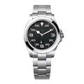 Imperium Aviator 40 – Black Dial | Oyster Bracelet & Smooth Bezel
