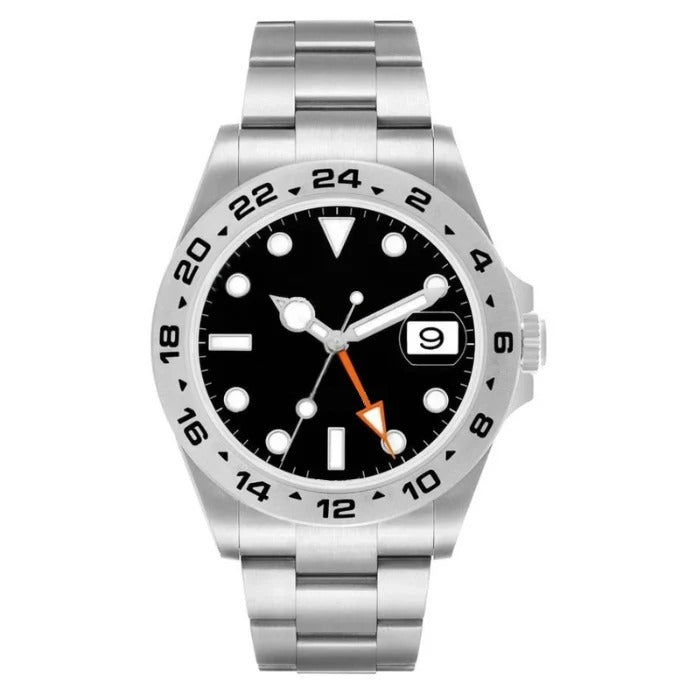 Imperium Pathfinder 42 – Black Dial | Fixed Steel Bezel