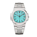 Valmont Horizon 40 – Glacier Blue Dial | Integrated Steel Bracelet