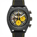 Chronara Monza 44 – Yellow Racing Dial | Carbon Case
