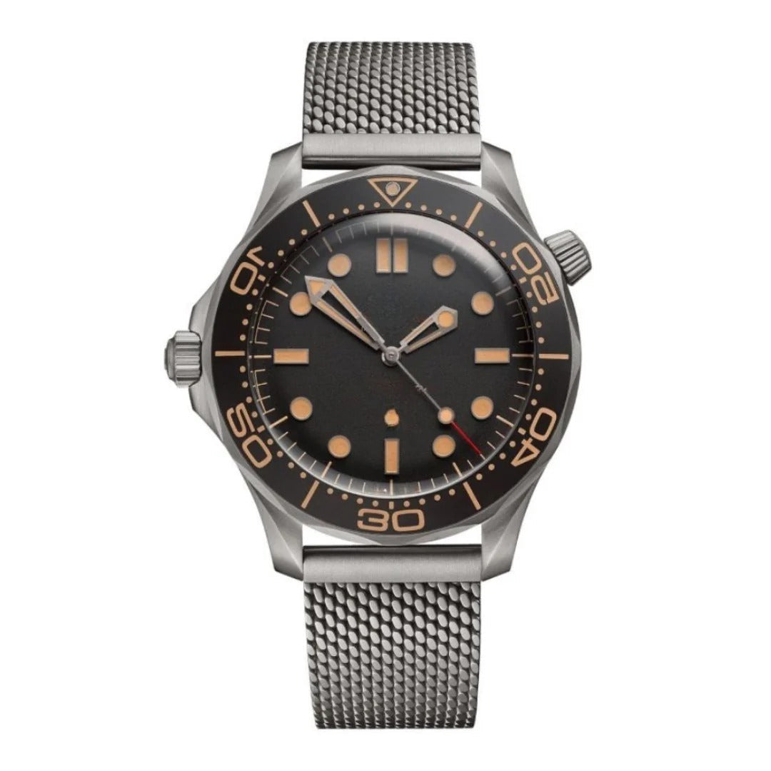 Aether Oceanis 41 – Blue Dial | Titanium Mesh Bracelet