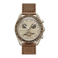 Aether Saturn 42 – Desert Sand Dial | Brown Strap