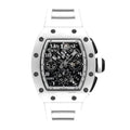 Novaris Phantom 44 – Frost White Skeleton Dial | White Composite Case
