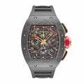 Novaris Phantom 44 – Emerald Rotor Skeleton Dial | Steel Case