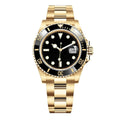 Imperium Abyss 41 – Black Dial | Yellow Gold Bracelet & Black Dive Bezel