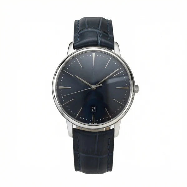 Continental Heritage 40 – Blue Sunray Dial | Blue Leather Strap