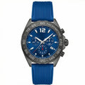 Chronara Formula 42 – Blue Dial | Blue Rubber Strap & Racing Chronograph