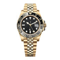 Imperium Atlas 40 – Black Dial | Full Gold Jubilee Bracelet & Grey-Black GMT Bezel