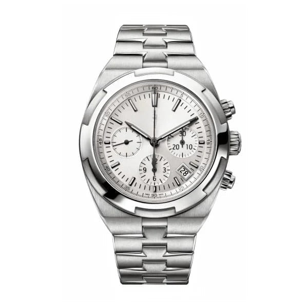 Continental Chronograph 42 – White Dial | Integrated Steel Bracelet