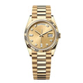 Imperium Sovereign 41 – Champagne Dial | Yellow Gold Bracelet & Diamond Bezel
