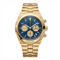 Continental Chronograph 42 – Blue Dial | Yellow Gold Bracelet