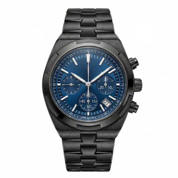 Continental Chronograph 42 – Blue Dial | Black DLC Case