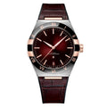 Aether Constella 41 – Burgundy Dial | Burgundy Strap