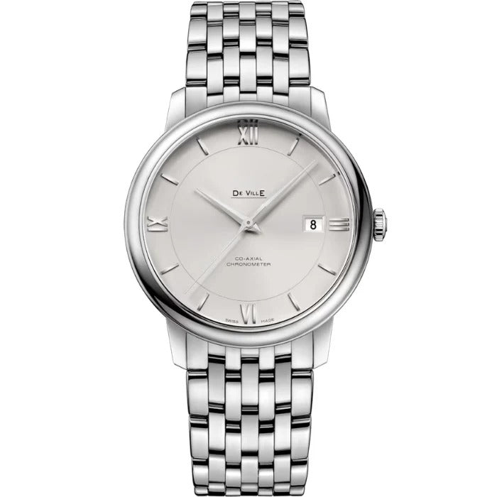 Continental Heritage 40 – Silver Dial | Steel Bracelet