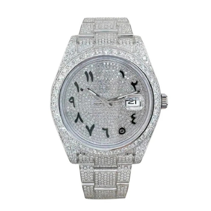 Imperium Regent 41 – Diamond Paved Dial | Steel Bracelet & Diamond Bezel
