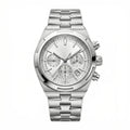 Continental Chronograph 42 – Silver Dial | Integrated Steel Bracelet