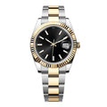 Imperium Regent 41 – Black Dial | Two-Tone Jubilee Bracelet & Fluted Bezel