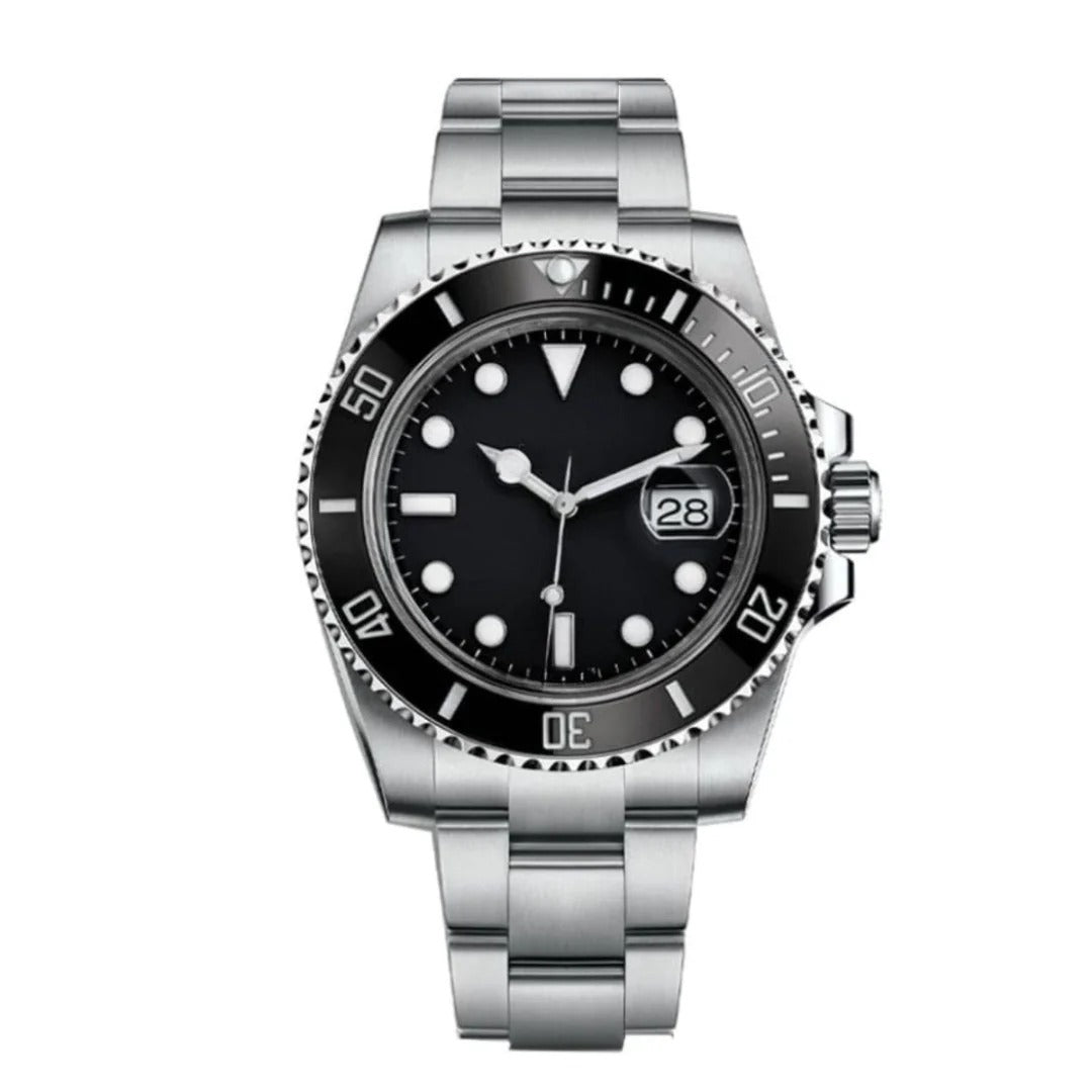 Imperium Abyss 40 – Black Dial | Steel Bracelet & Black Ceramic Dive Bezel