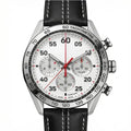 Chronara Racing Pro 42 – White Dial | Red Racing Accents