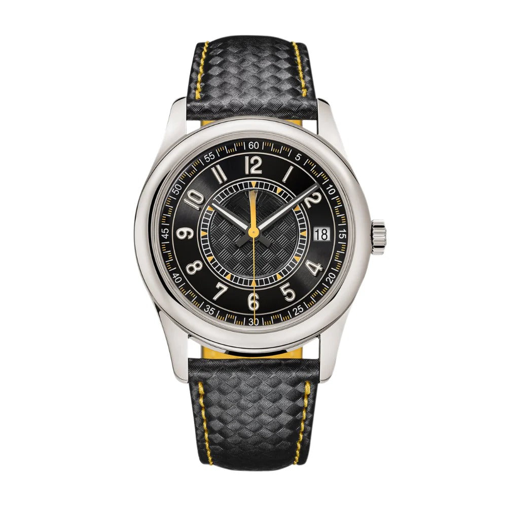 Valmont Heritage 40 – White Dial | Black Leather Strap