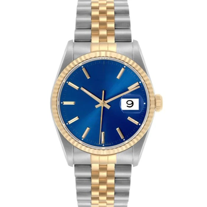 Imperium Regent 36 – Blue Dial | Two-Tone Jubilee Bracelet & Fluted Bezel