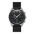 Aether Luna 42 – Black Dial | Black Strap