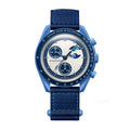 Aether Luna Mare 42 – Blue Moonphase Dial | Blue Strap